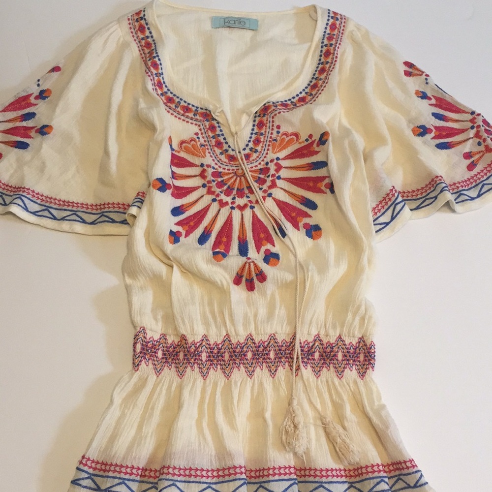 Karlie bohemian top